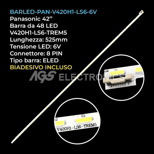 Barra led strip tv - barra,